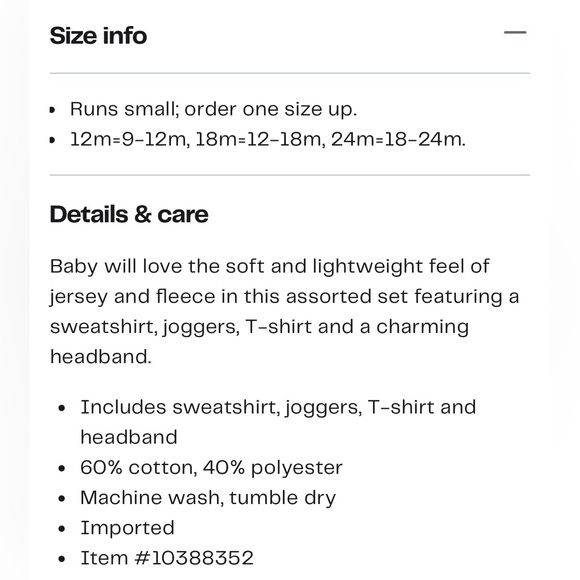 PL Baby By Petit Lem Assorted 4-Piece Set - Picture 6 of 9